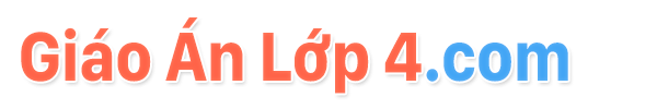 Giáo Án Lớp 4